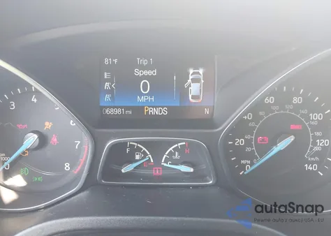 2018 Ford Focus Titanium из США, поврежденный, VIN 1FADP3N23JL283296